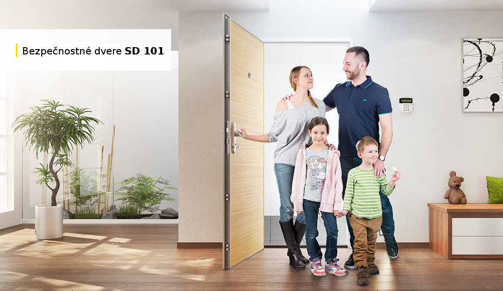 Vchodové bezpečnostné dvere NEXT SD 101