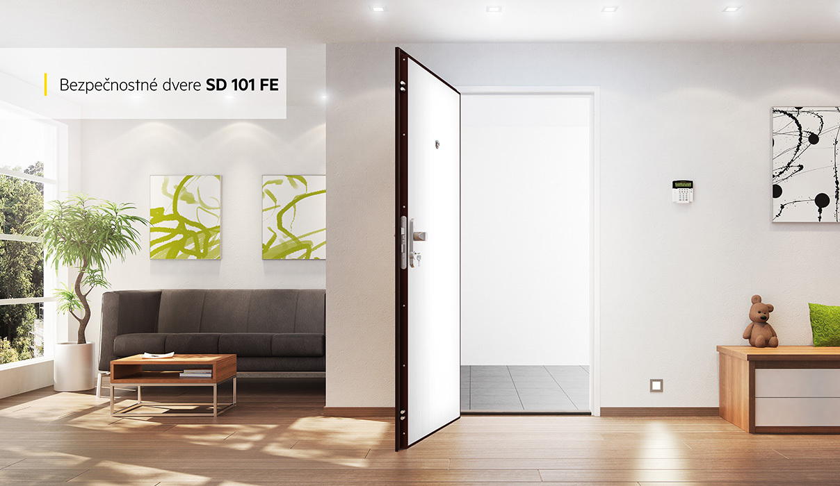 Vchodové bezpečnostné dvere NEXT SD 101 FE