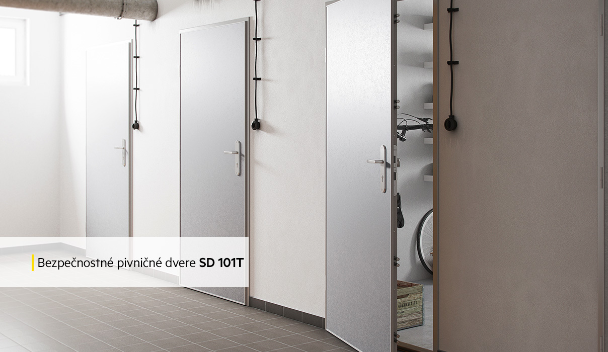 Bezpečnostné dvere do pivnice SD 101T